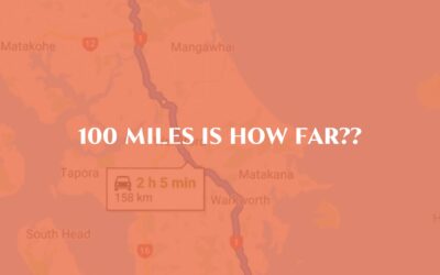 100 miles is how far??